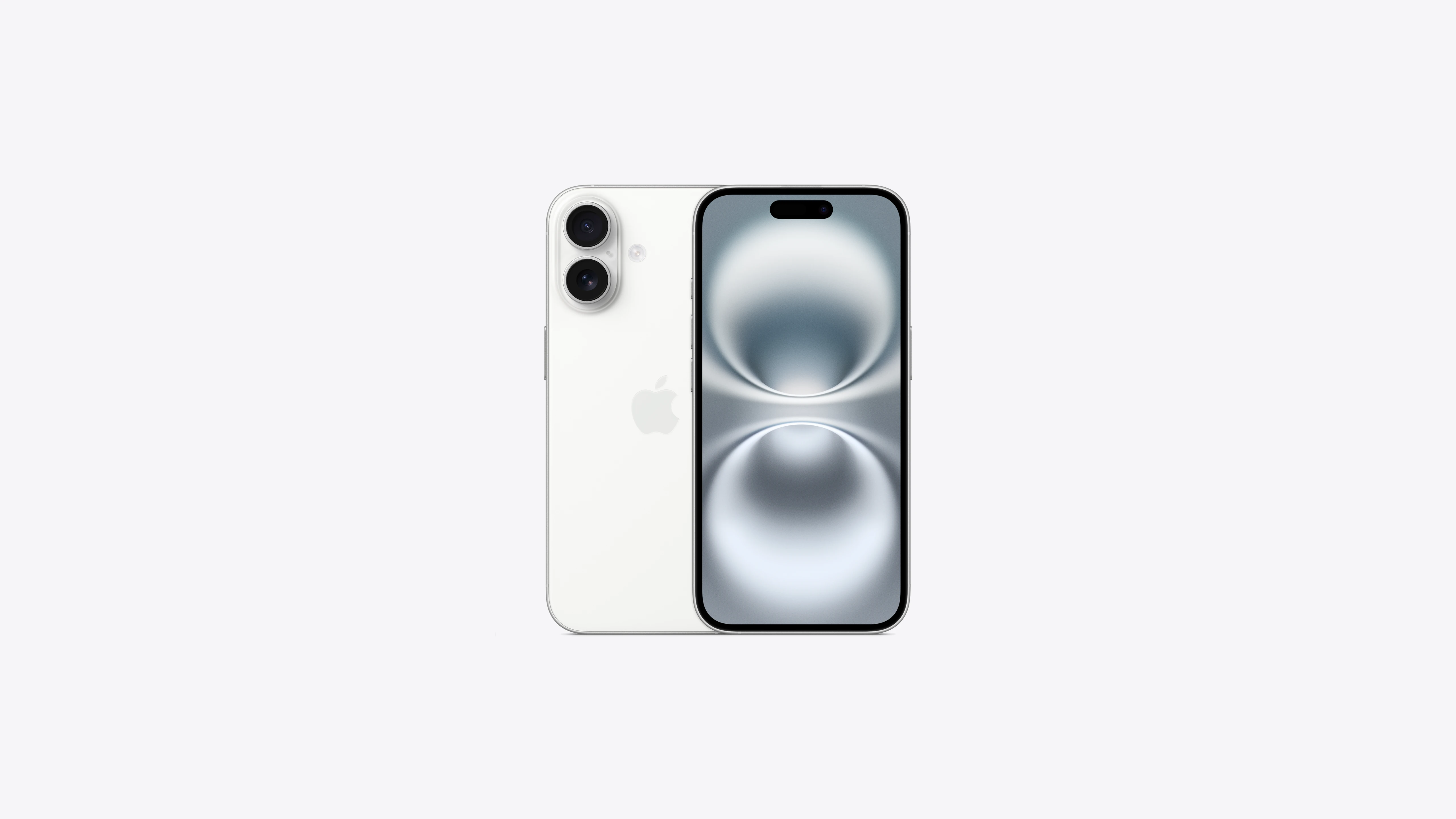 apple Apple iPhone 16 128GB - White (MYE93ZP/A) — product image 1