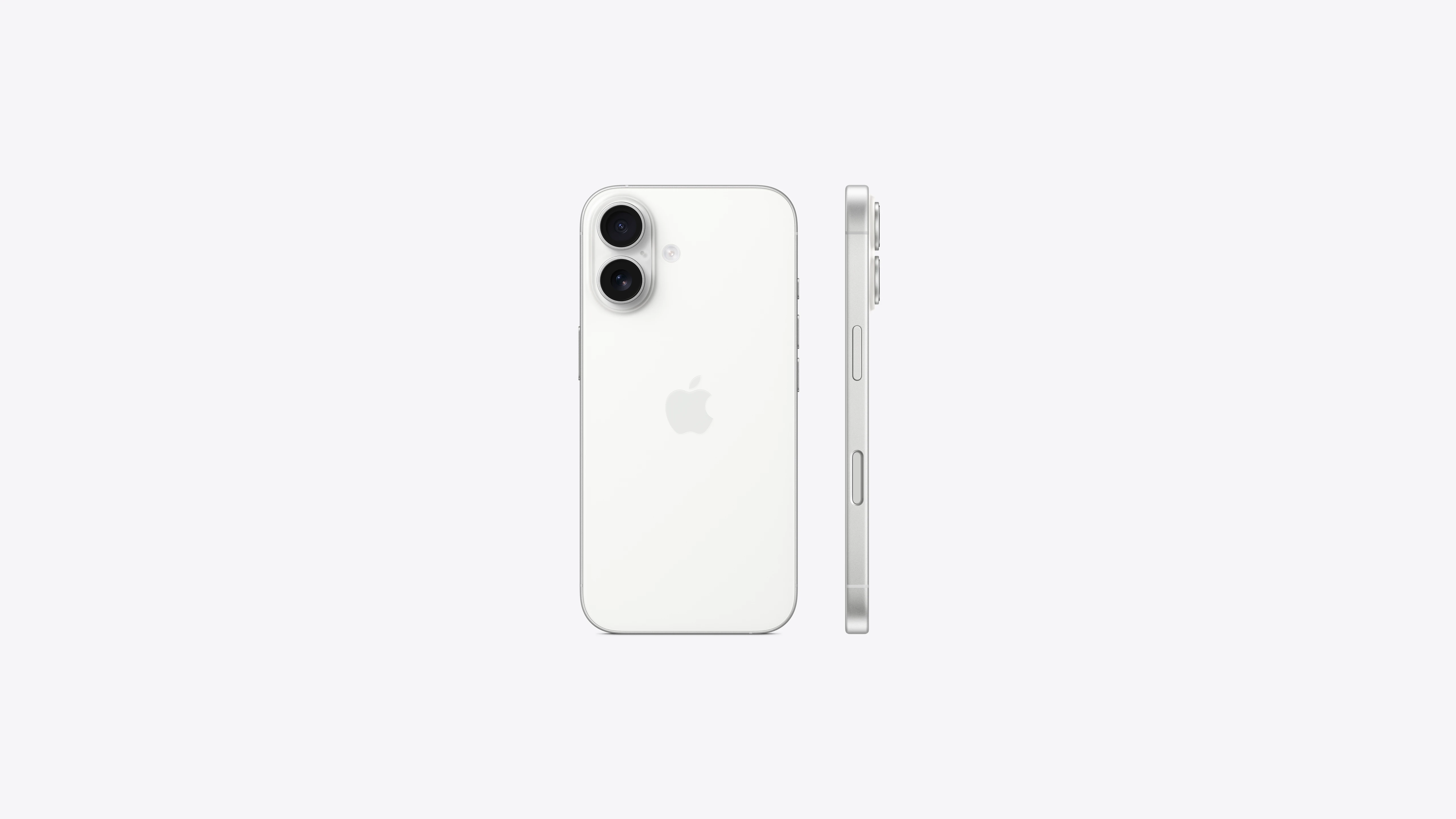 Apple iPhone 16 128GB - White (MYE93ZP/A) thumbnail 2