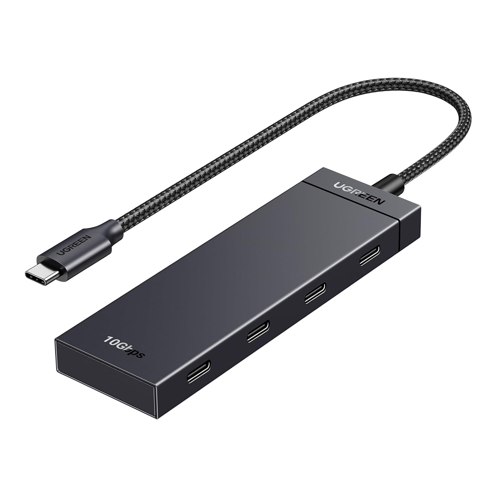 ugreen 4 Port USB HUB v.3.2 UGREEN (35584) Type-C Black — product image 1