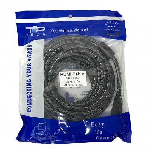 Cable HDMI (V.1.4) M/M (15M) TOP TECH TP88 สายถัก thumbnail 2