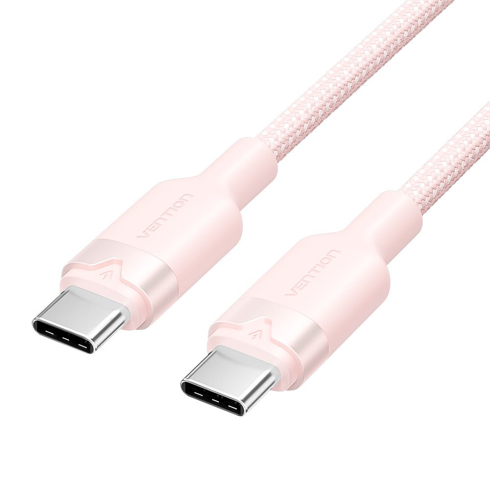 1M Cable Type-C TO Type-C VENTION (60W,Aluminum Alloy Type) Black thumbnail 3