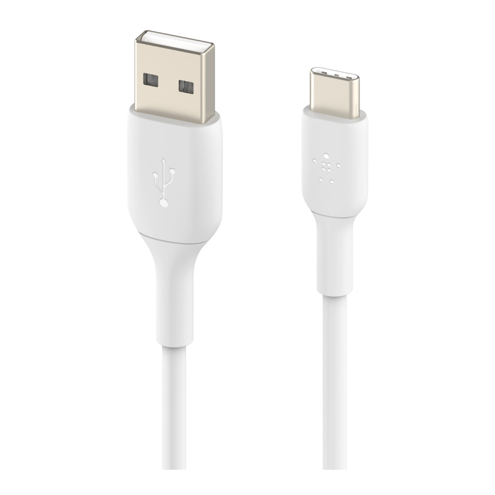 2M Cable USB TO Type-C BELKIN (15W,CAB001bt2MWH) White thumbnail 2
