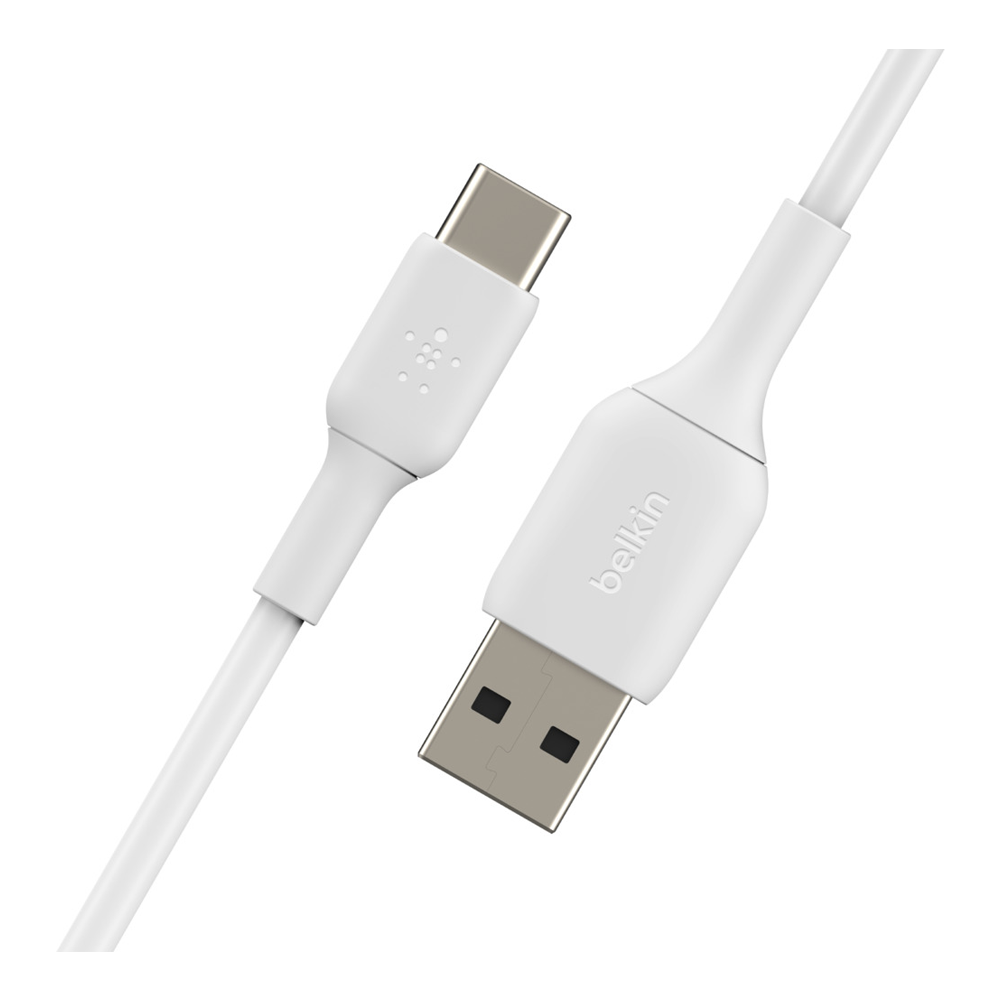 2M Cable USB TO Type-C BELKIN (15W,CAB001bt2MWH) White thumbnail 4