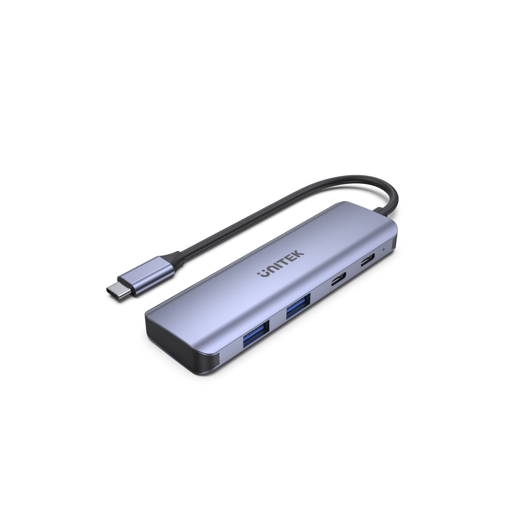 v.3.2 4 Port USB HUB v.3.2 UNITEK (H1107Q) Type-C Space Grey — product image 1