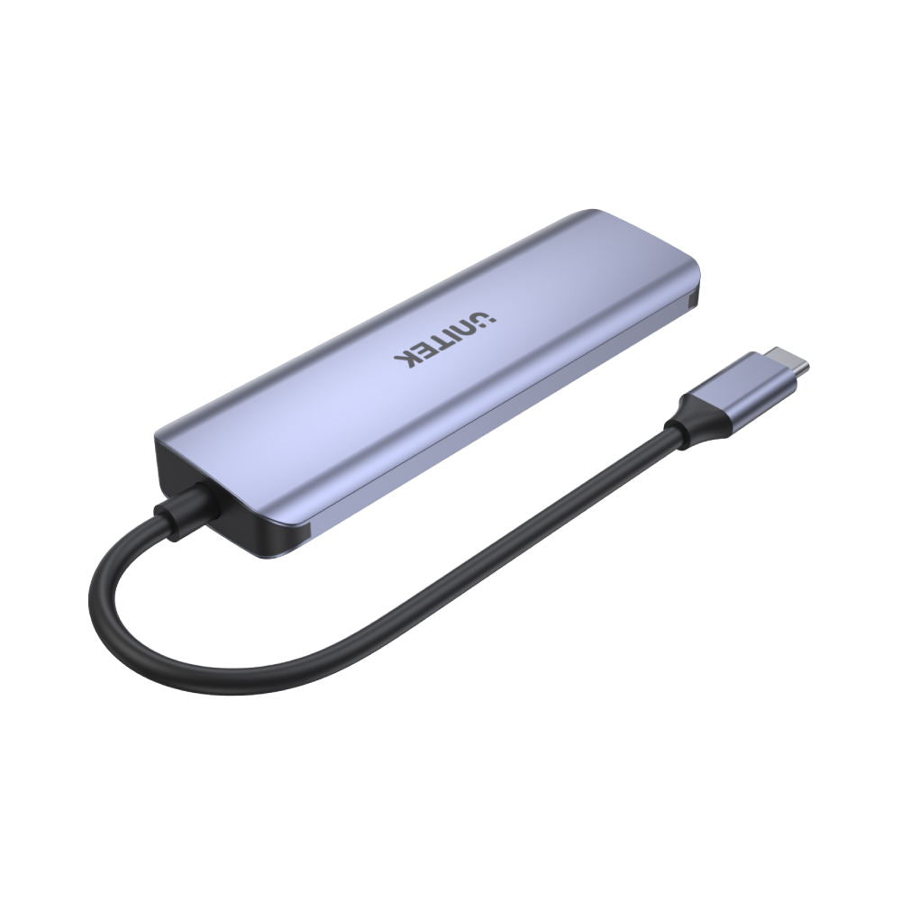 4 Port USB HUB v.3.2 UNITEK (H1107Q) Type-C Space Grey thumbnail 2
