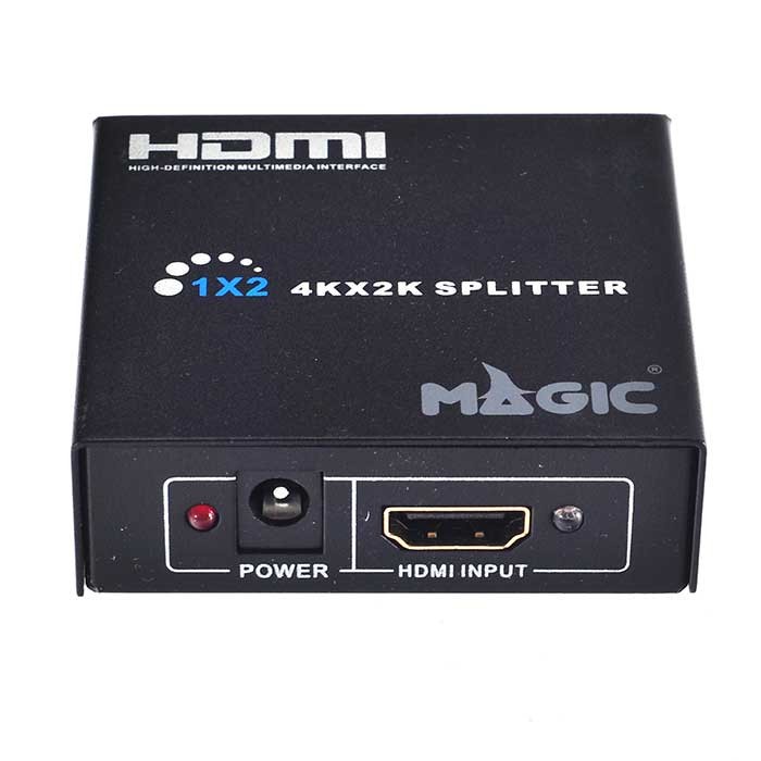 hdmi กล่องแยกจอ HDMI SPLITTER 1:2 (4K) MAGICTECH — product image 1