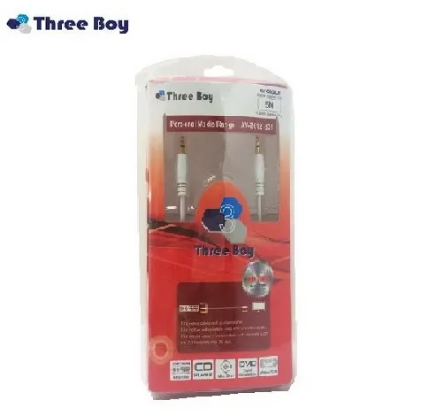 Cable Sound Extention SPK M/M (5M) THREEBOY thumbnail 2