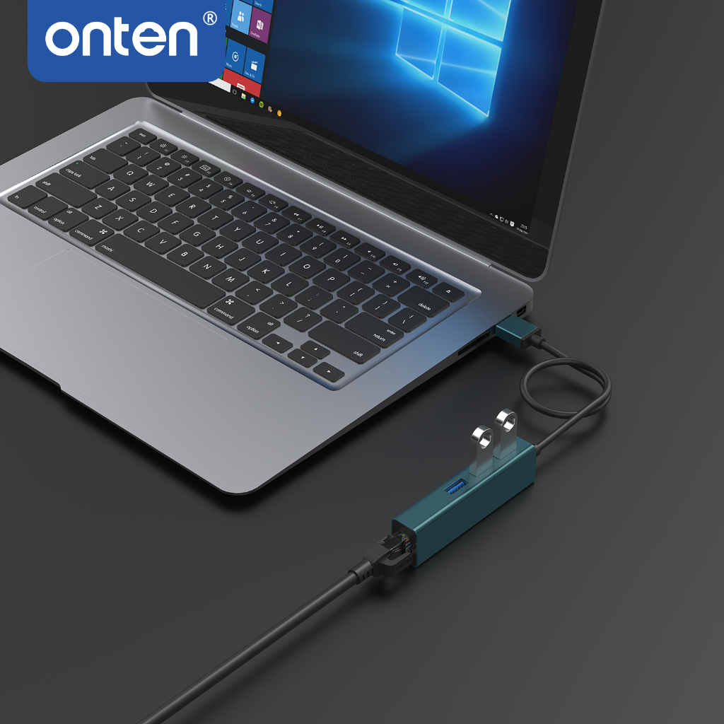 3 Port USB HUB v3.0 + LAN ONTEN (OTN-5220) thumbnail 3