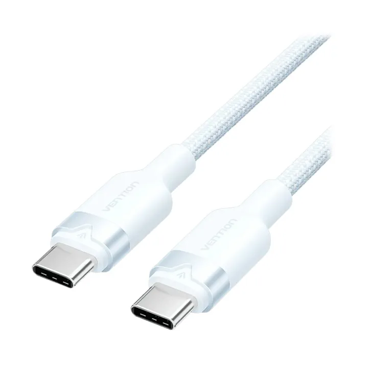 vention 1M Cable Type-C TO Type-C VENTION (60W,Aluminum Alloy Type) Blue — product image 1