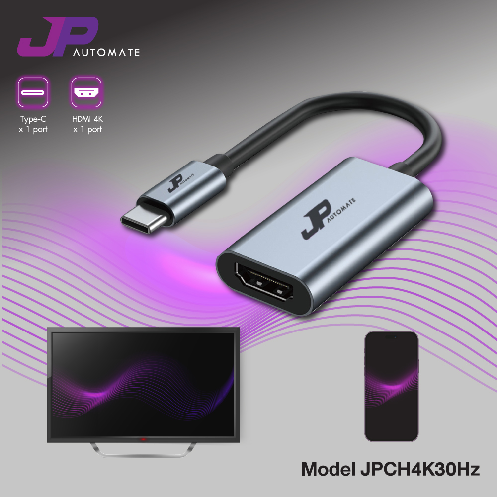 Converter Type-C TO HDMI JP (JPCH4K30Hz) thumbnail 2
