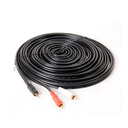 Cable Sound PC TO SPK M/M 1:2 (3M) THREEBOY thumbnail 2