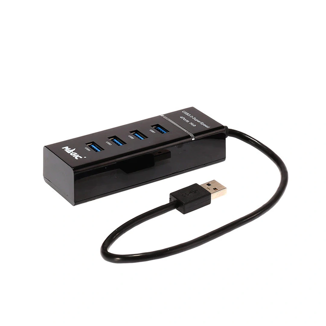 v3.0 4 Port USB HUB v3.0 MAGICTECH (MT29) Black — product image 1