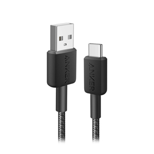 0.9M Cable USB TO Type-C ANKER (15W,A81H5H11 Black thumbnail 2