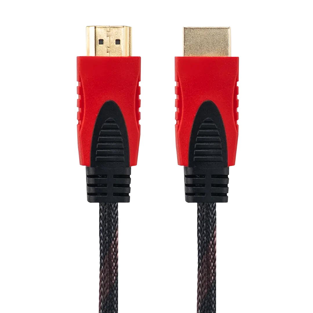 Cable HDMI (V.1.4) M/M (1.5M) GLINK 09 สายถักแดง thumbnail 4