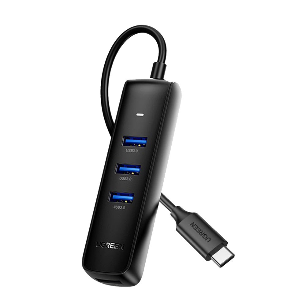 ugreen 4 Port USB HUB v3.0 UGREEN (10916) Type-C Black — product image 1