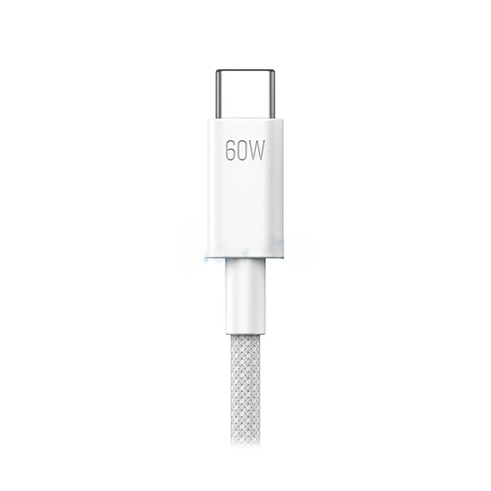 1M Cable Type-C TO Type-C PISEN (60W,CC11-1000) Grey thumbnail 2