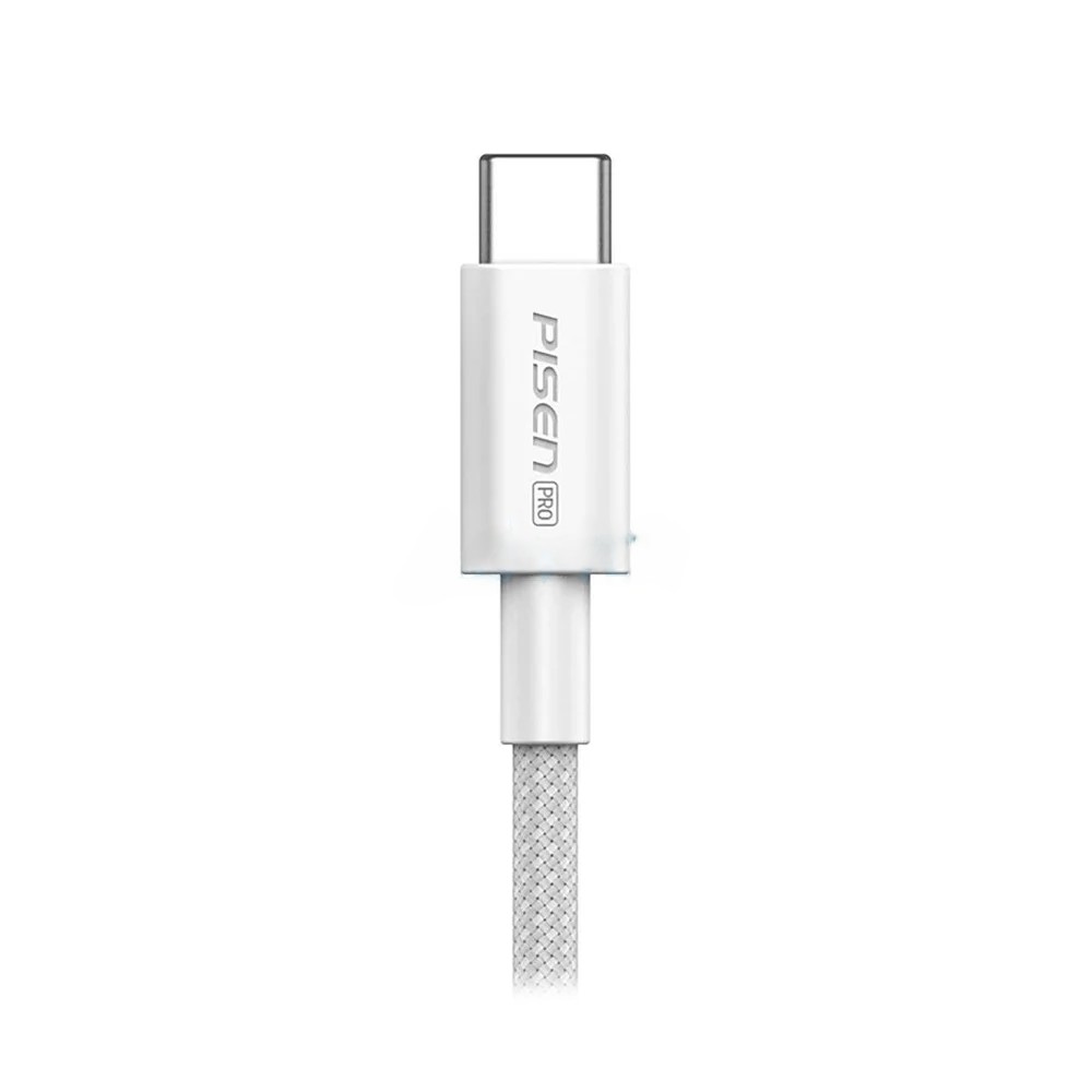 1M Cable Type-C TO Type-C PISEN (60W,CC11-1000) Grey thumbnail 3