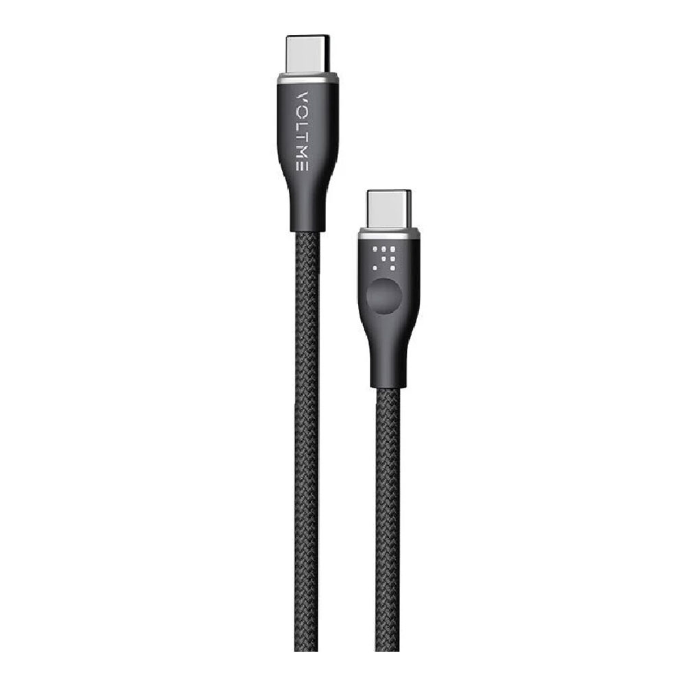 1m 1M Cable Type-C TO Type-C VOLTME (100W,C2057) Black — product image 1