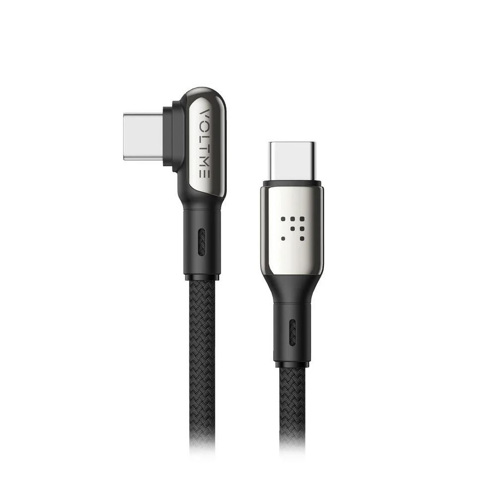 1.2m 1.2M Cable Type-C TO Type-C VOLTME (100W, C2071) Black — product image 1