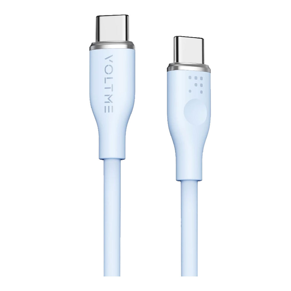 1m 1M Cable Type-C TO Type-C VOLTME (60W,C2023) Blue — product image 1