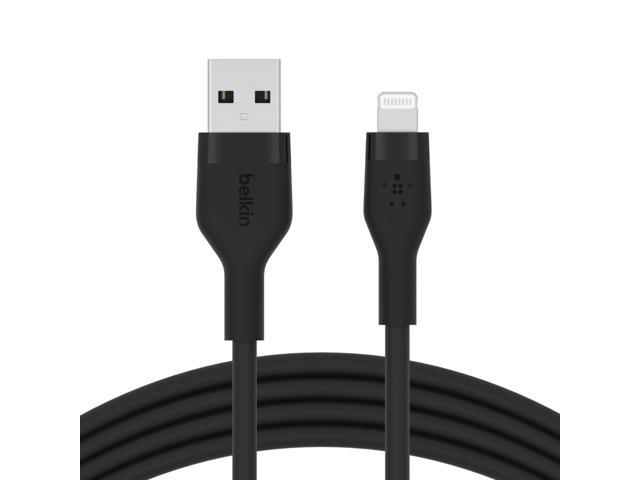 1M Cable USB TO Lightning BELKIN (15W,CAA008bt1MBK) Black thumbnail 3