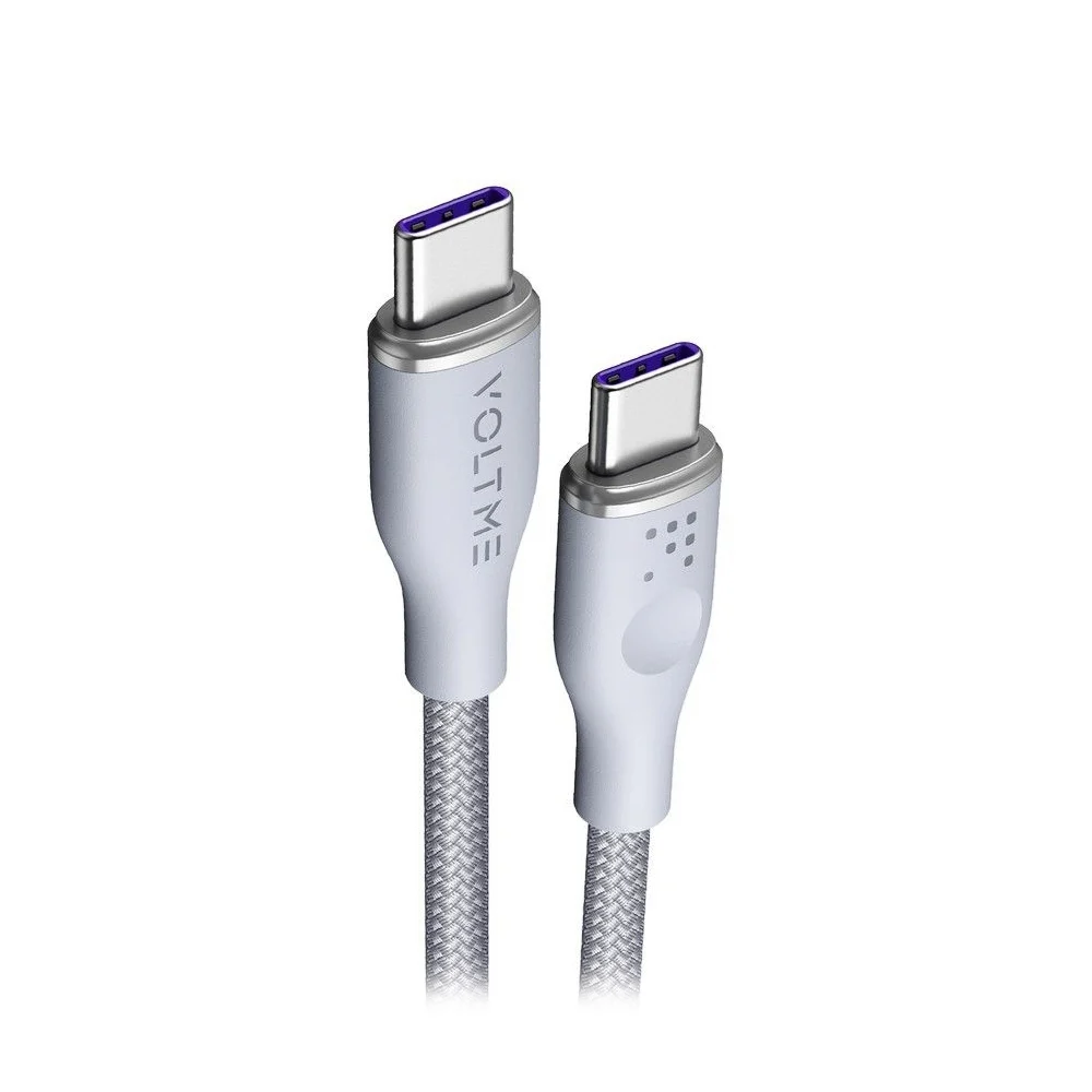 1m 1M Cable Type-C TO Type-C VOLTME (100W,C2060) Gray — product image 1