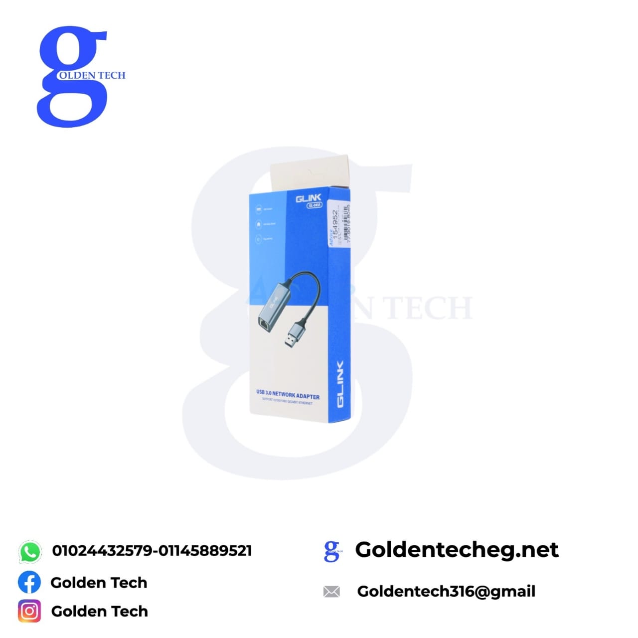 glink Converter USB 3.0 TO LAN GLINK (GL-041A) — product image 1
