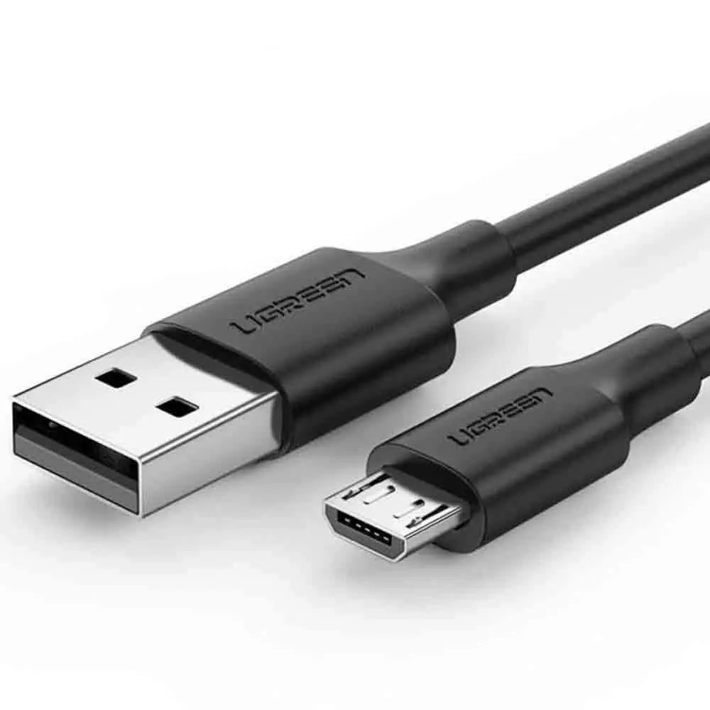 ugreen 2M Cable Charger USB TO Micro USB UGREEN (ABS-60138) Black — product image 1