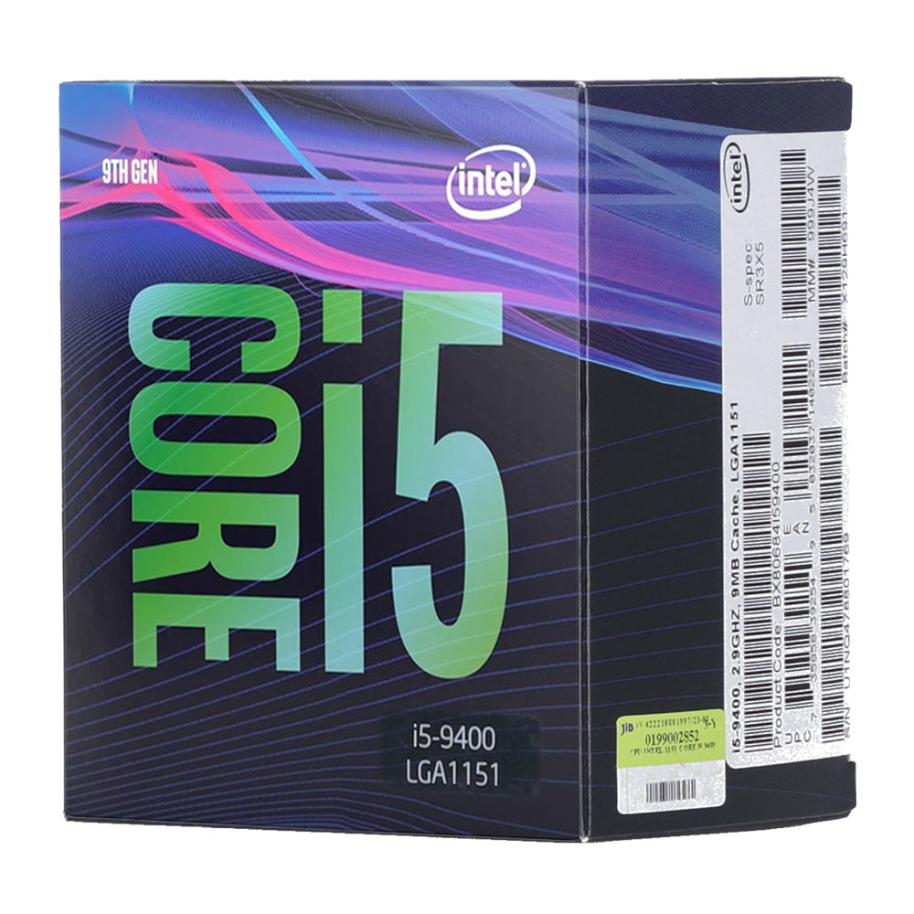 CPU CORE I5-9400 LGA 1151V2 (NEXT) thumbnail 2