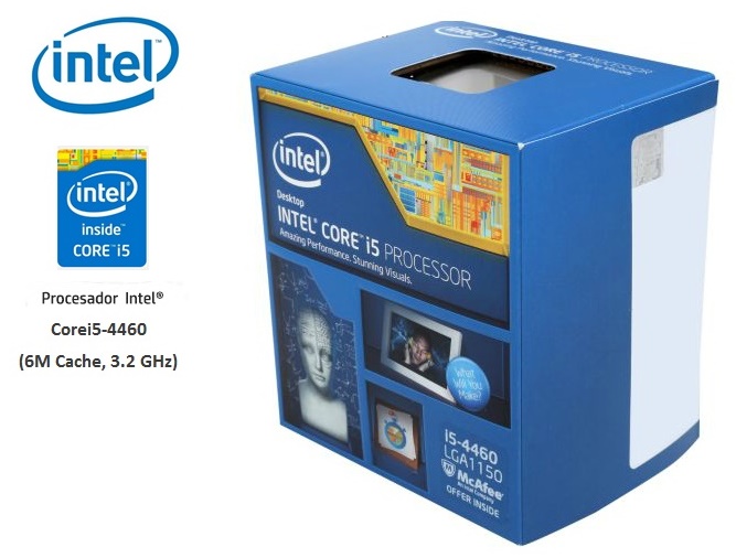 intel CPU CORE I5-4460 LGA 1150 (NEXT) — product image 1