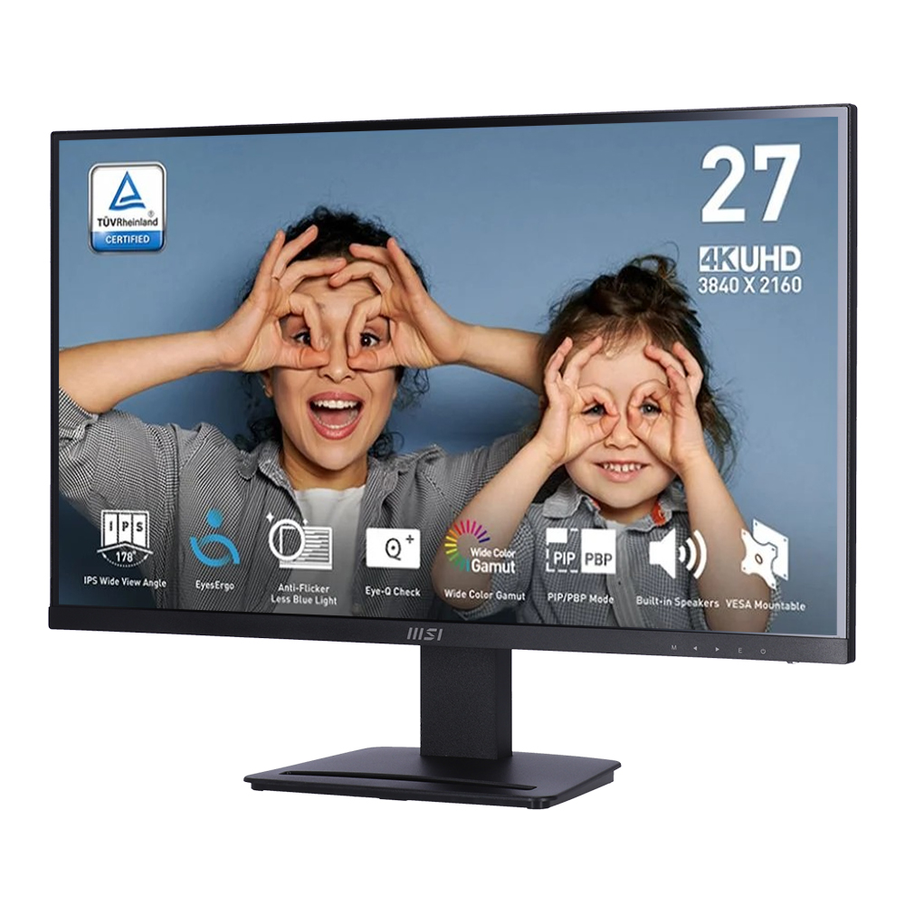 MONITOR 27'' MSI PRO MP273U (IPS, DP, HDMI) 4K 60Hz thumbnail 2