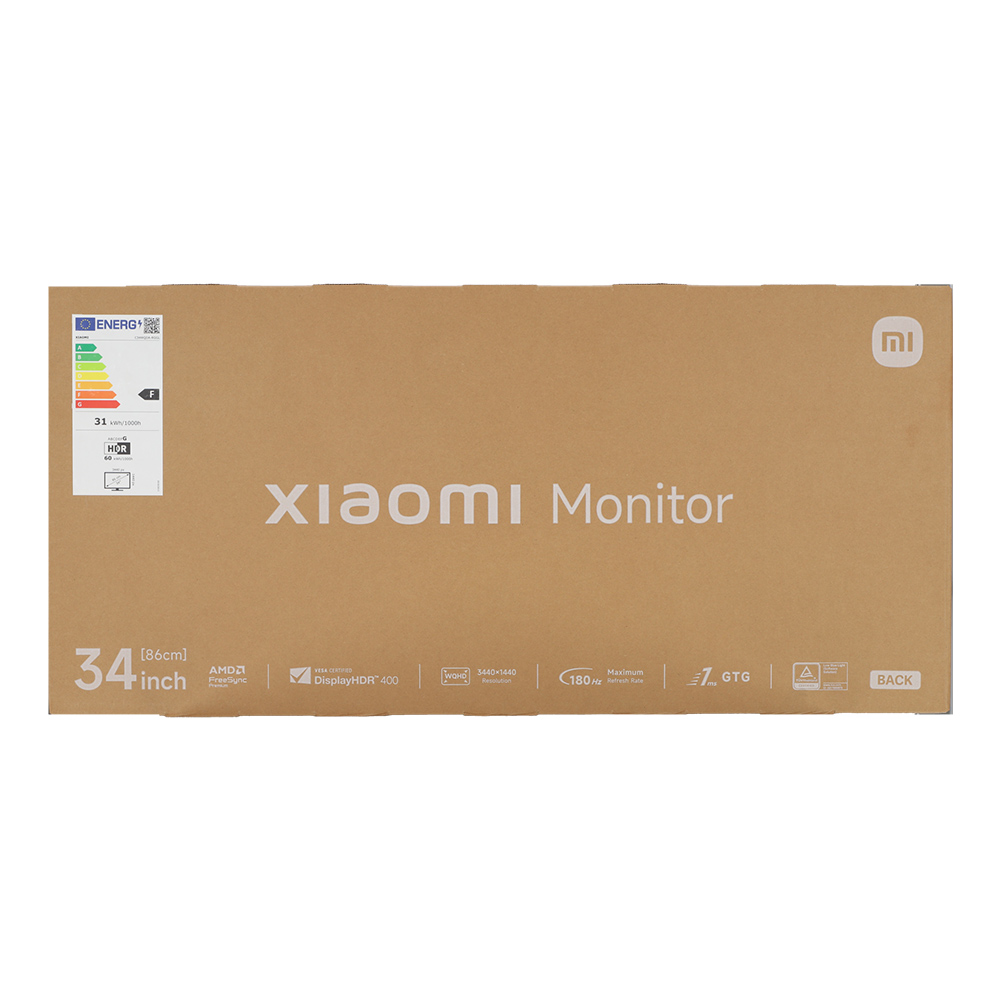 MONITOR 34'' XIAOMI G34WQi 2026 (IPS, DP, HDMI) CURVED 180Hz thumbnail 10