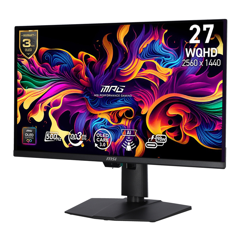 msi MONITOR 27'' MSI MPG 271QR QD-OLED X50 (OLED, HDMI, DP, USB-C) 2K 500Hz — product image 1