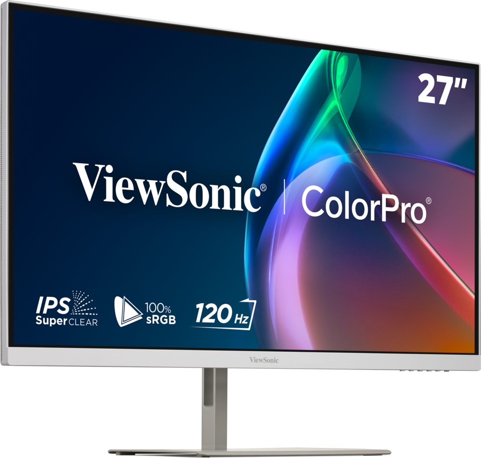 MONITOR 27'' VIEWSONIC VP2766-2K-W (IPS, DP, USB-C, SPK) 2K 120Hz thumbnail 3