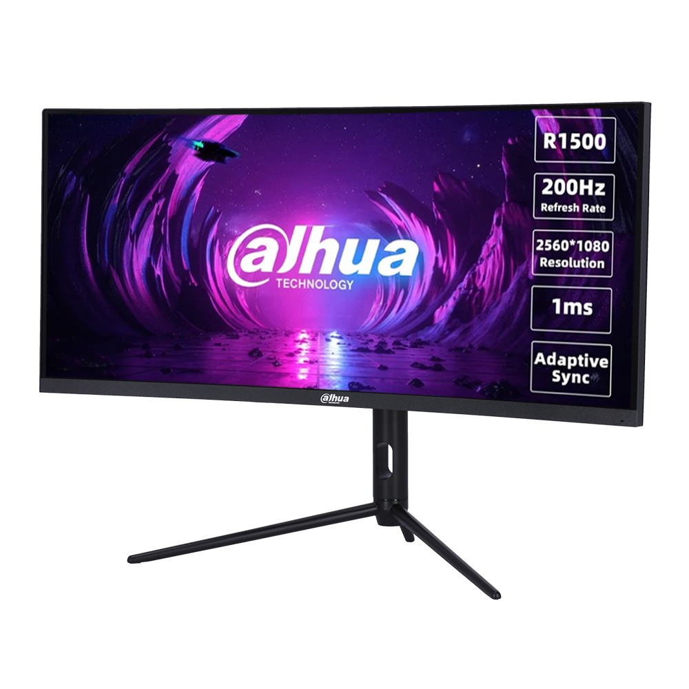dahua MONITOR 30'' DAHUA LM30-E330CA (VA, HDMI, DP) CURVED 180Hz — product image 1