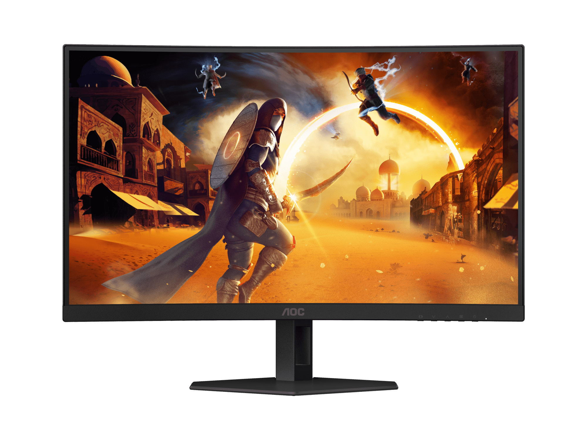 MONITOR 27'' AOC C27G4ZE/67 (VA, HDMI, DP) CURVED 280Hz thumbnail 5