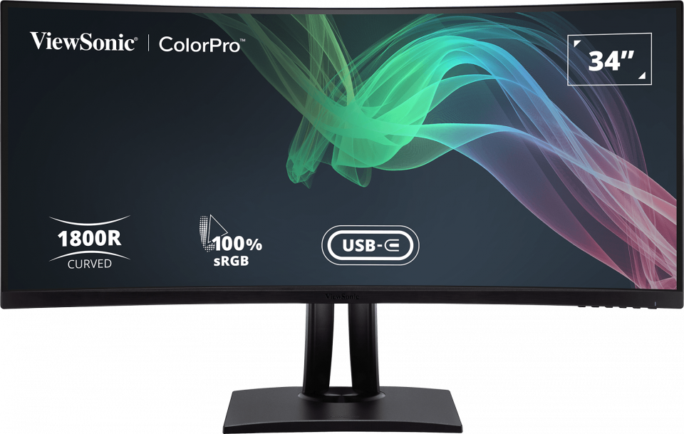 viewsonic MONITOR 34'' VIEWSONIC VP3481A (VA, HDMI, DP, USB-C, SPK) CURVED 2K 100Hz — product image 1