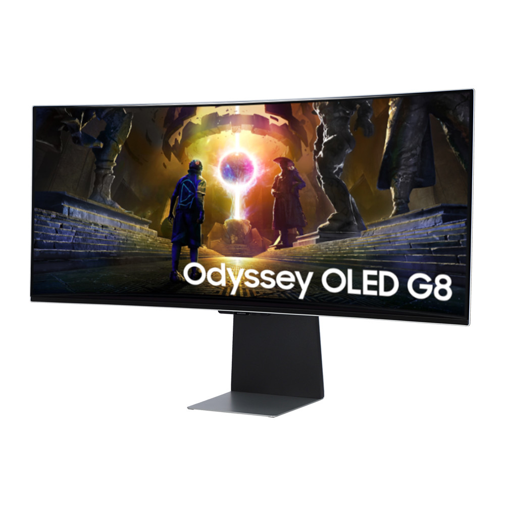 samsung MONITOR 34'' SAMSUNG ODYSSEY G85SD LS34DG850SEXXT (OLED, HDMI, DP, USB) CURVED 2K 175Hz — product image 1