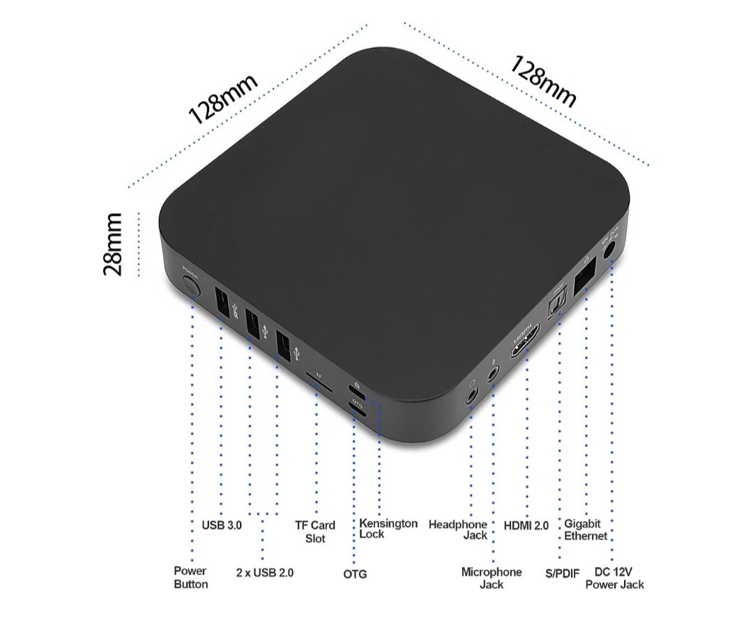 Mini PC Minix MPC-MNX-X35IMAXXX (Black) thumbnail 2