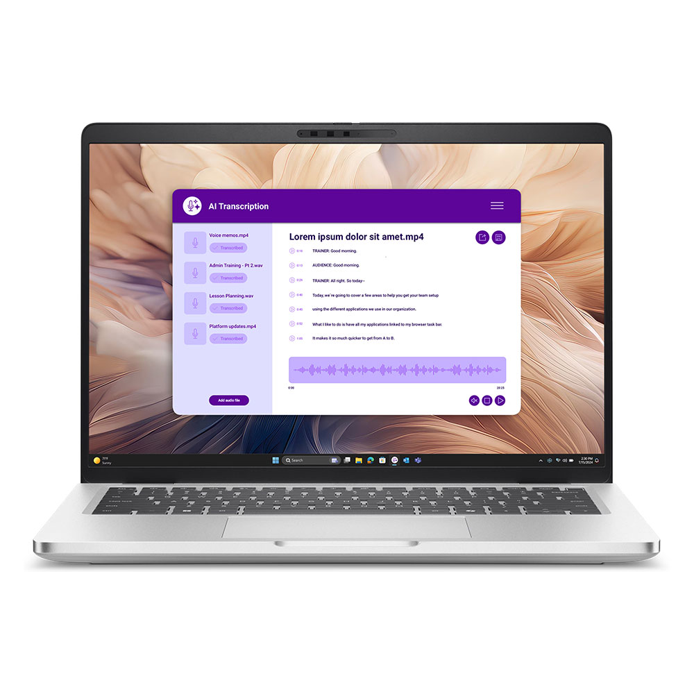 dell Notebook DELL Pro 14 PC14250-SNSPC1425009 (Platinum silver) — product image 1