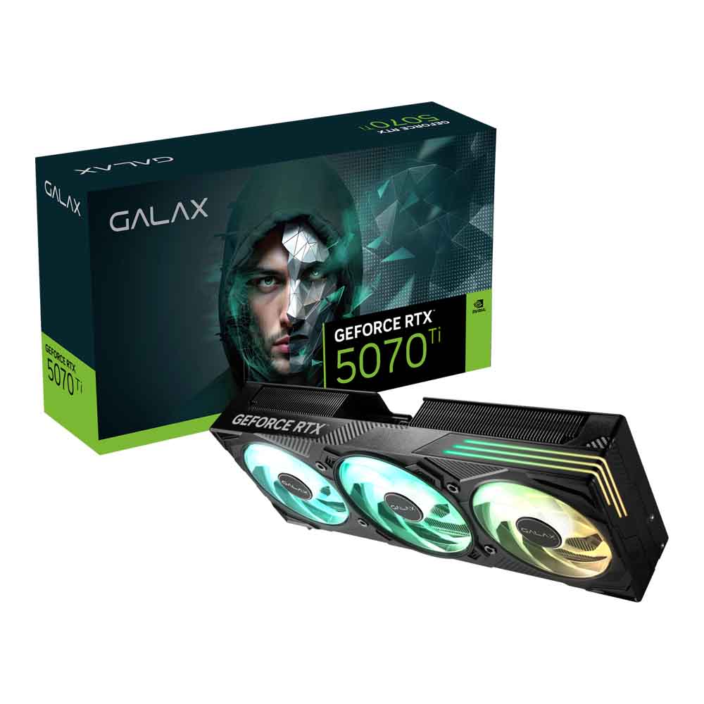 galax VGA GALAX GEFORCE RTX 5070 TI EX GAMER 1-CLICK OC - 16GB GDDR7 — product image 1