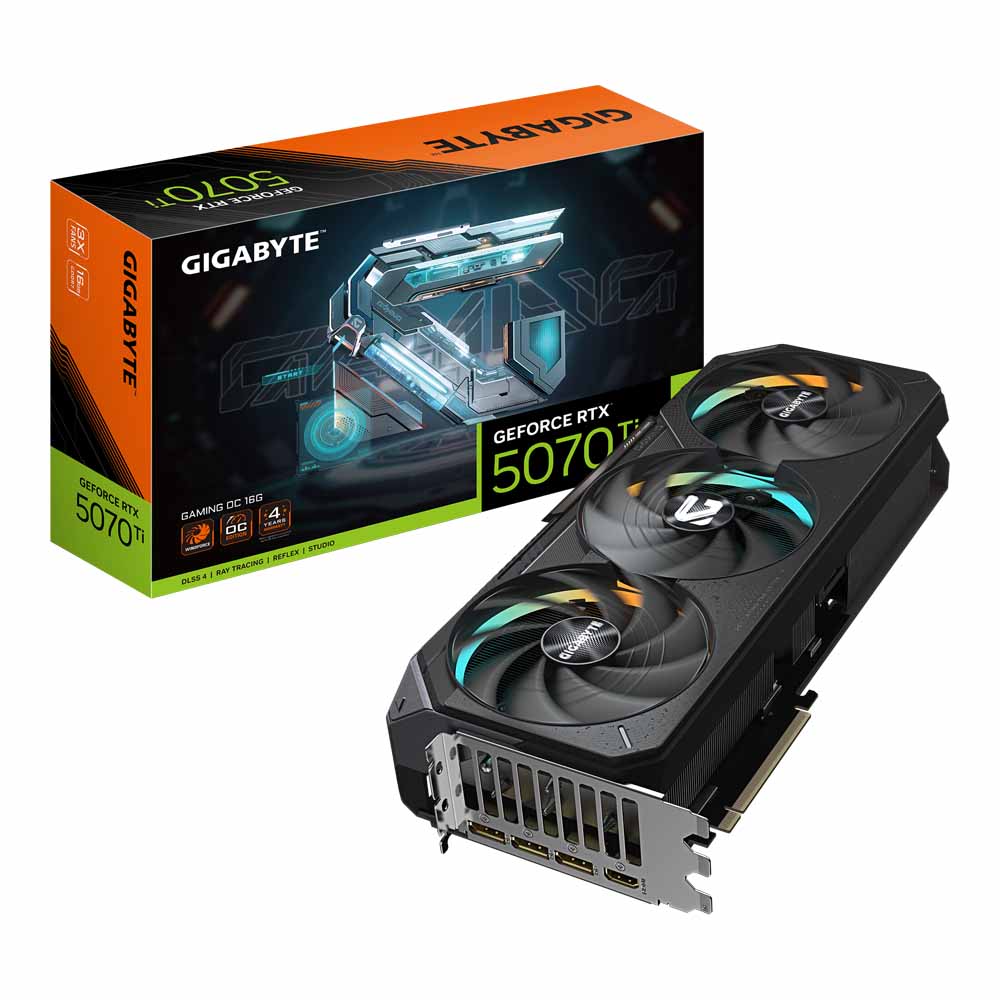 gigabyte VGA GIGABYTE GEFORCE RTX 5070 TI GAMING OC - 16GB GDDR7 (REV. 1.0) — product image 1