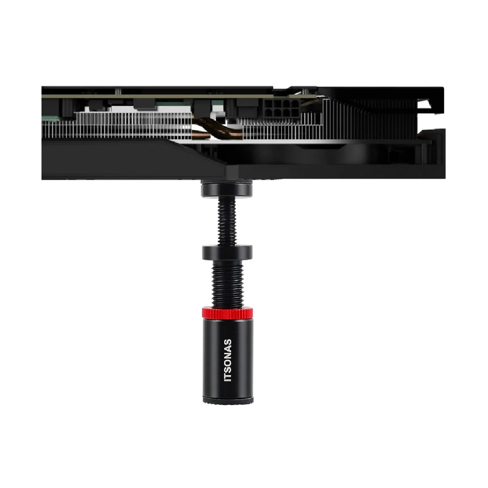 ITSONAS GRAPHICS CARD HOLDER STAND BLACK (40-70mm) thumbnail 4