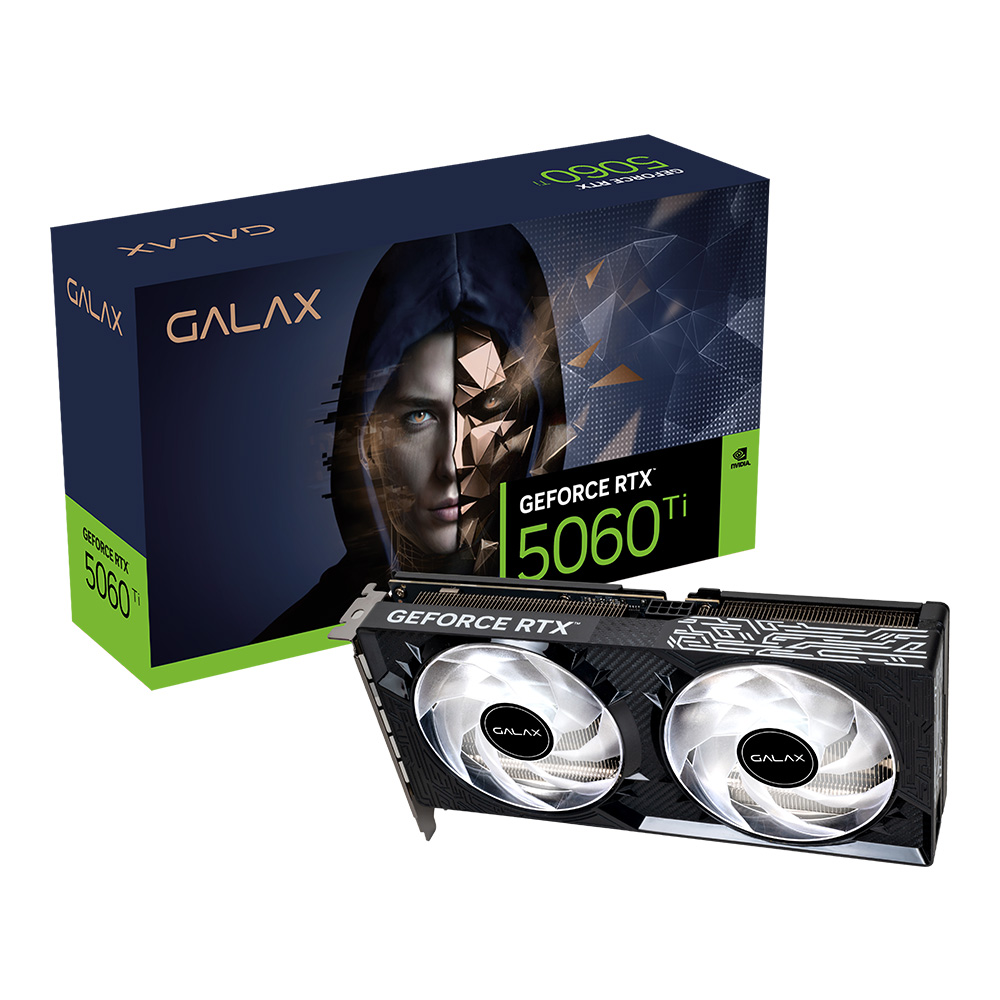 galax VGA GALAX GEFORCE RTX 5060 TI 1-CLICK V2 OC - 8GB GDDR7 — product image 1