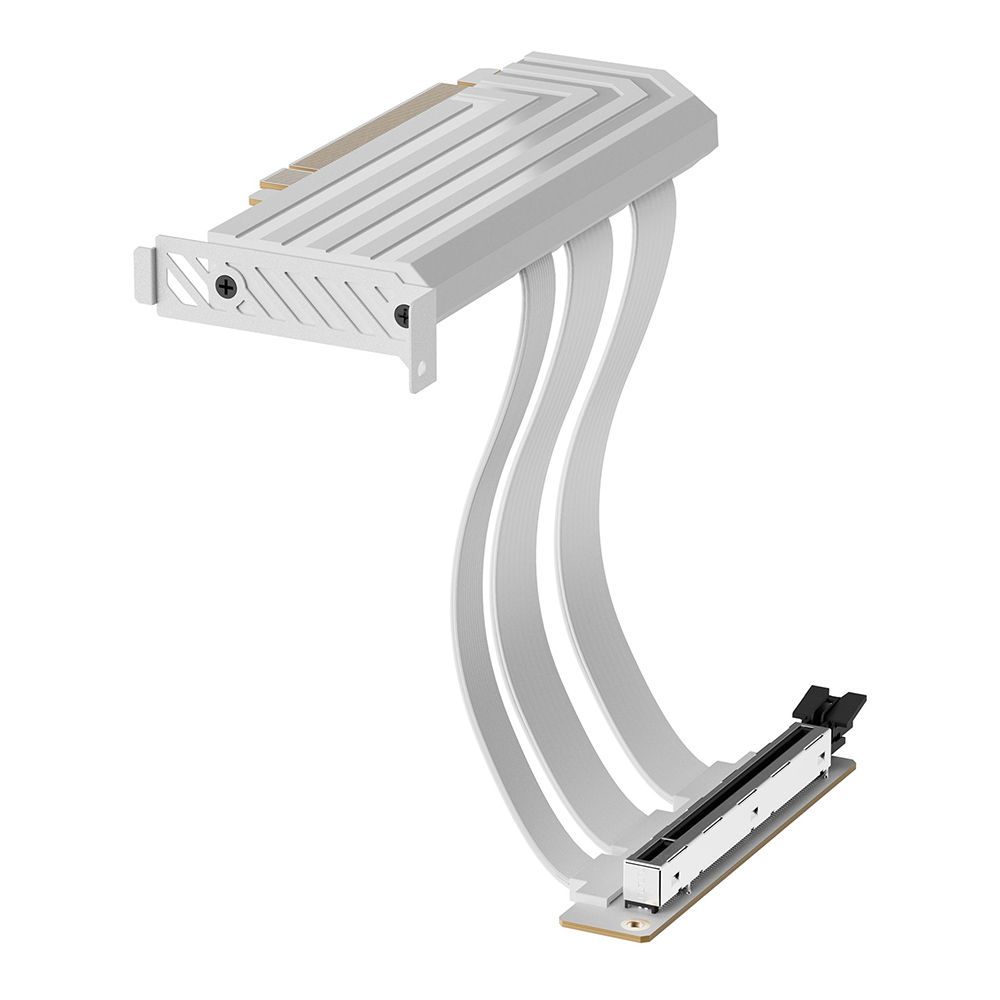 HYTE RISER CABLE GRAPHICS CARD HOLDER SNOW WHITE thumbnail 2