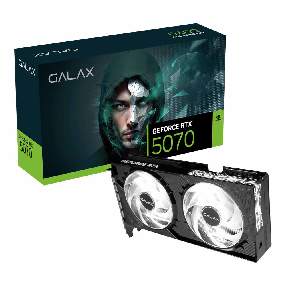 galax VGA GALAX GEFORCE RTX 5070 1-CLICK OC - 12GB GDDR7 — product image 1