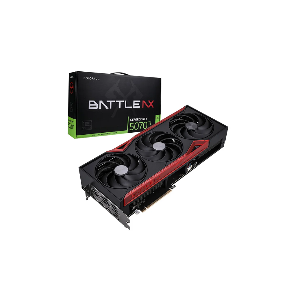 colorful VGA COLORFUL GEFORCE RTX 5070 TI BATTLE AX - 16GB GDDR7 — product image 1