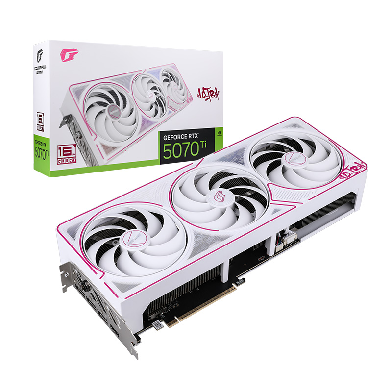 colorful VGA COLORFUL GEFORCE RTX 5070 TI IGAME ULTRA W OC - 16GB GDDR7 — product image 1