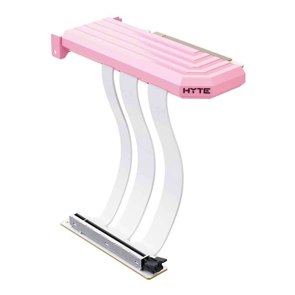 hyte HYTE RISER CABLE GRAPHICS CARD HOLDER STRAWBERRY MILK — product image 1