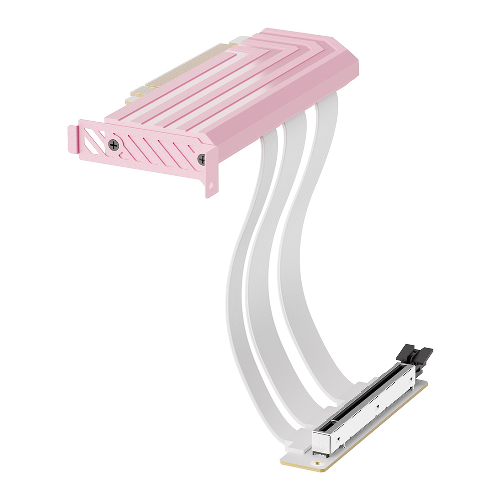 HYTE RISER CABLE GRAPHICS CARD HOLDER STRAWBERRY MILK thumbnail 2